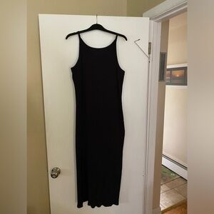 Solid Black Maxi dress